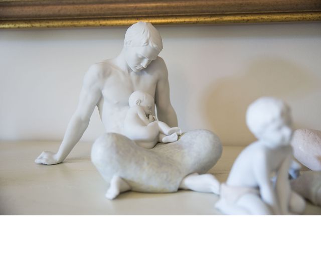 Il padre porcellana