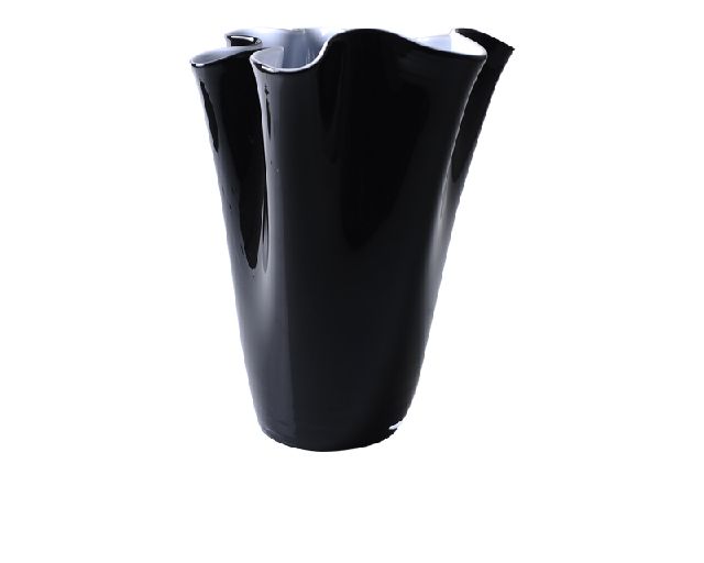 Vase wave black