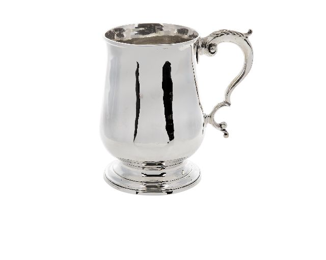 Mug argento 330 grammi londra (gb) 1782-1783