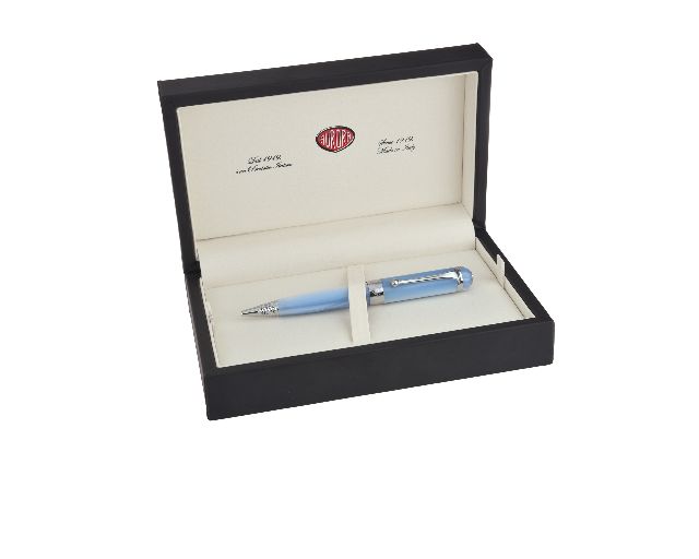 Penna A Sfera Alpha Azzurra Iridescente Aurora 58882 877h31ca