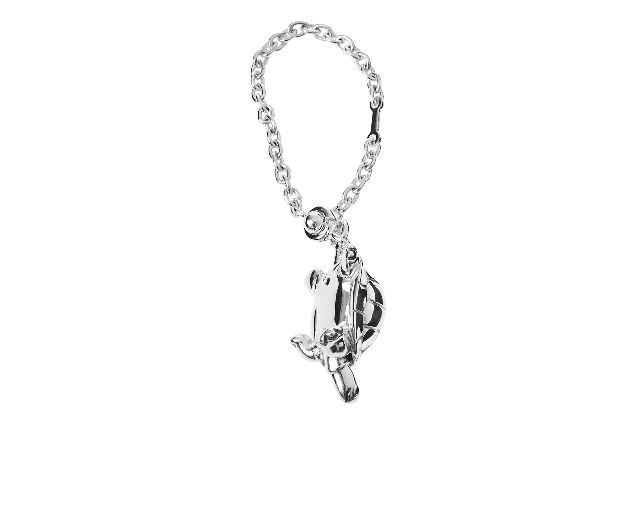 Portachiavi Tartaruga Argento Selezione Zanolli 187631 595pc798