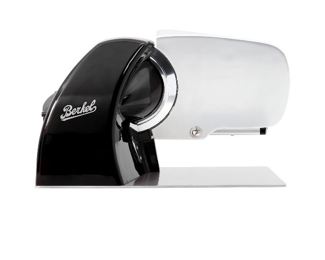 Electric meat slicer home line plus 200 steel black