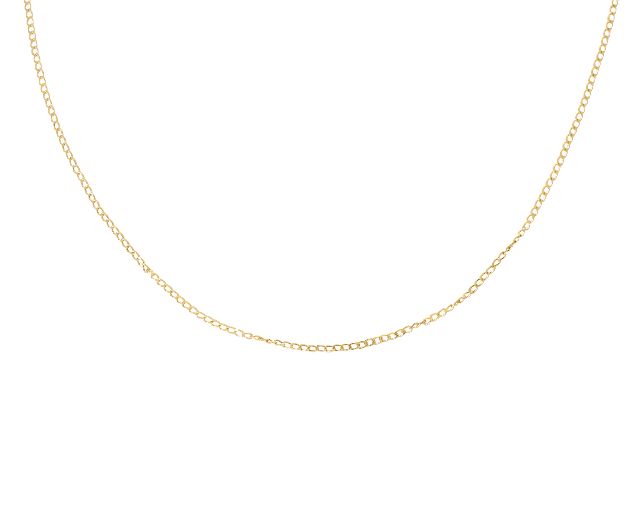 Necklace gold 750‰ with groumette chain