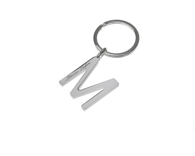 Portachiavi Argento Lettera M Selezione Zanolli 10958 2vpcm
