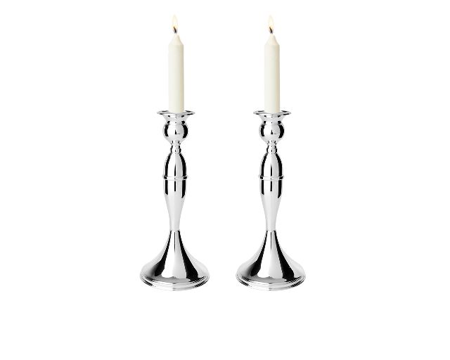 Coppia Di Candelieri Argento Selezione Zanolli 3025 02129013p2