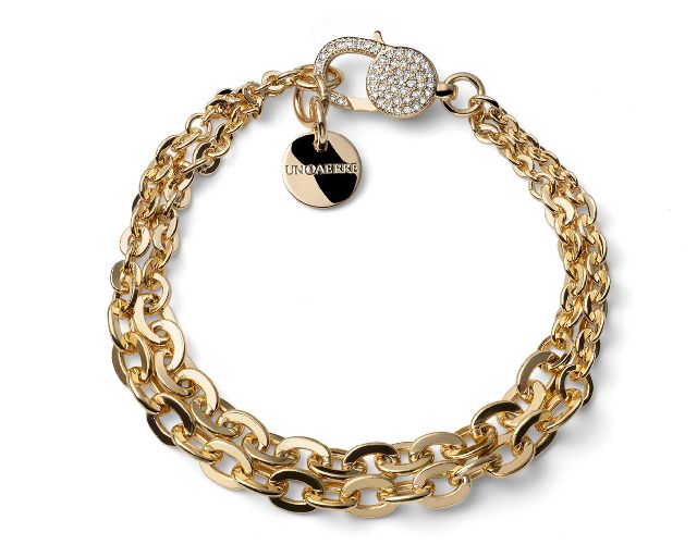 Bracelet classica in gilded bronze