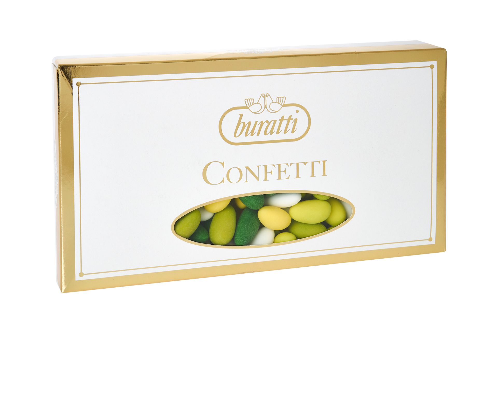 Sugared Almonds Green 1 Kg Buratti 177623 682mfve100