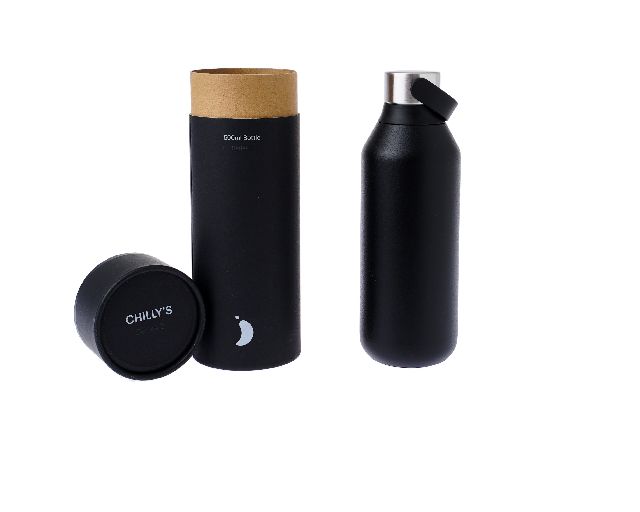 Bottiglia Termica Acciaio Nero Abisso Chillys Bottles 168259 944b500s2ablk