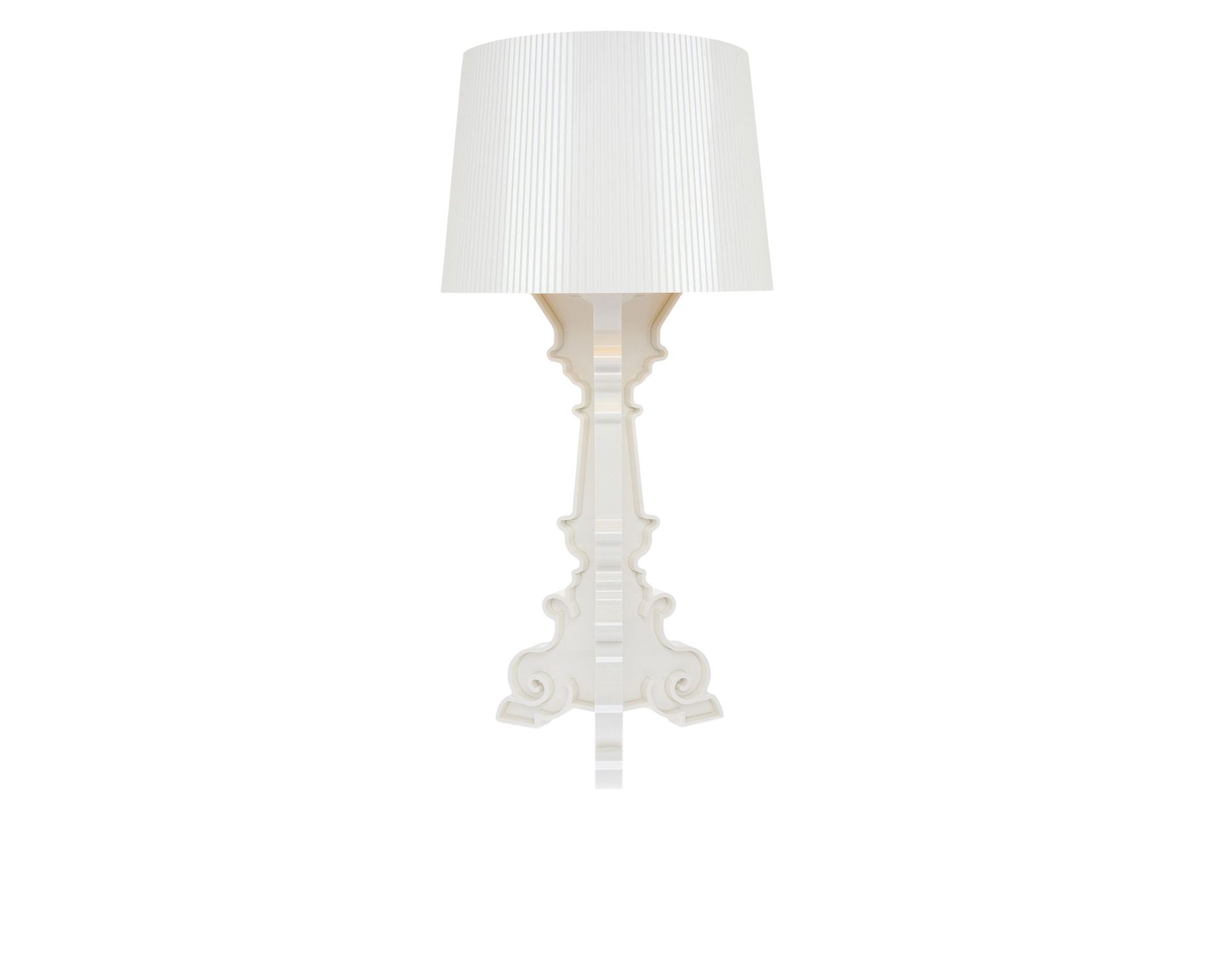 Table Lamp Bourgie White And Gold Kartell