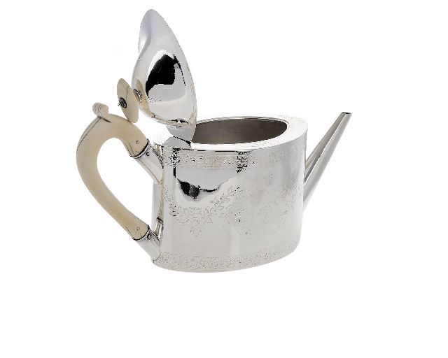 Teapot Silver Edimburgh Gb 1791 1792 Selezione Zanolli 133576 V80r0792