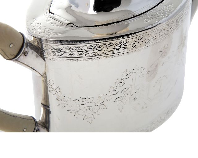 Teapot Silver Edimburgh Gb 1791 1792 Selezione Zanolli 133576 V80r0792