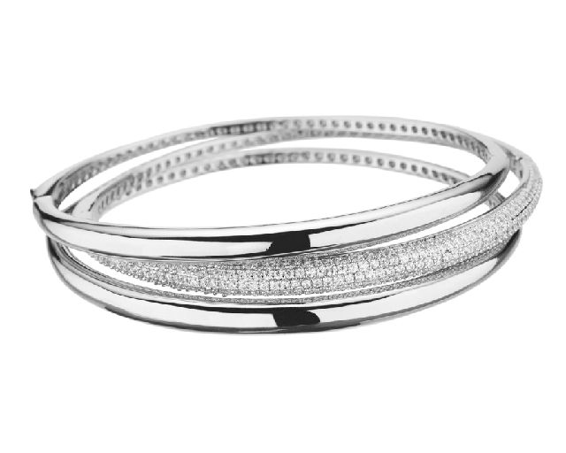Bracciale ottone con cubic zirconia
