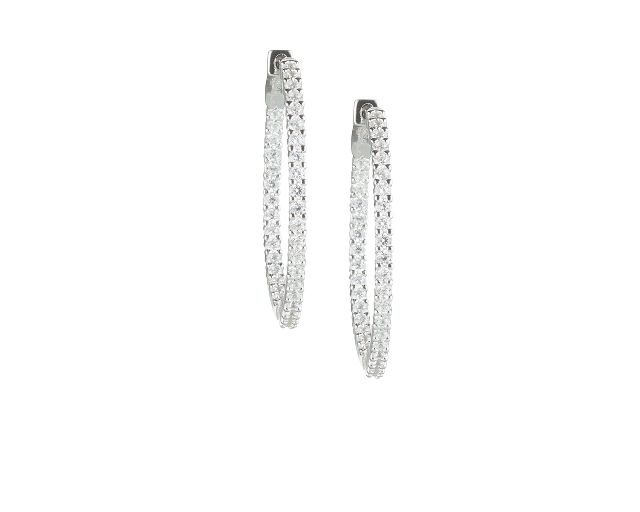 Orecchini argento con cubic zirconia
