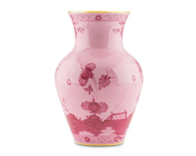 Vaso Ming Oriente Italiano Porpora Porcellana Richard Ginori 189272 F01602g61320250a62