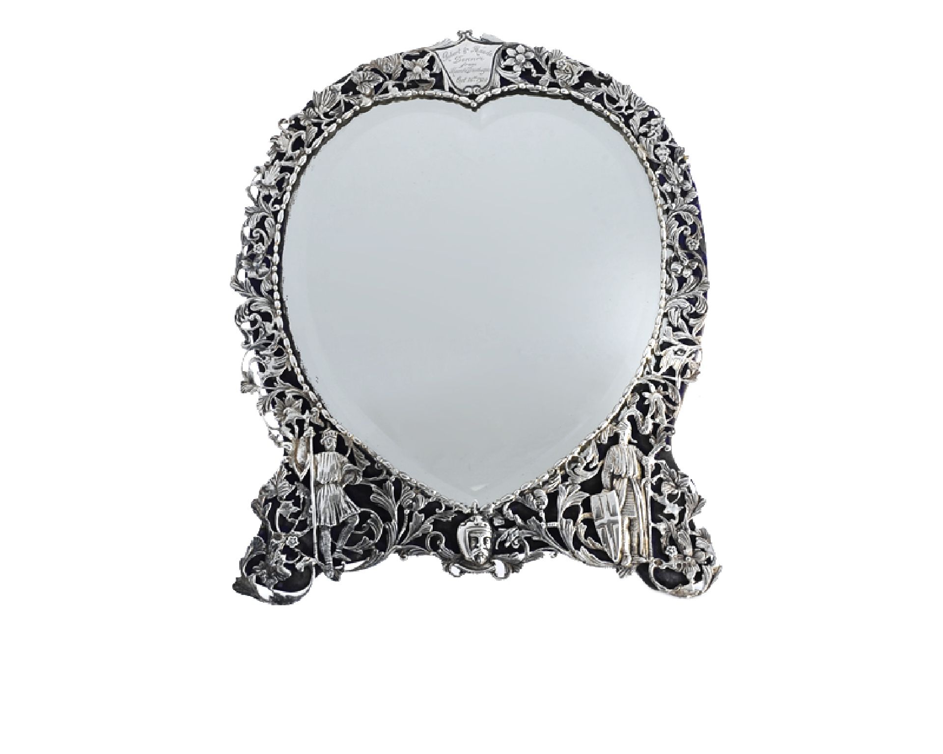 Specchiera Argento Londra Gb 1888 1889 Selezione Zanolli 155428 V78r0380