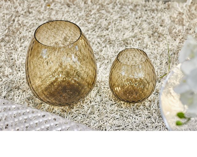Candle Holder Vase Macrame Xl Murano Glass Brown Nasonmoretti 174259 843macramexlmb