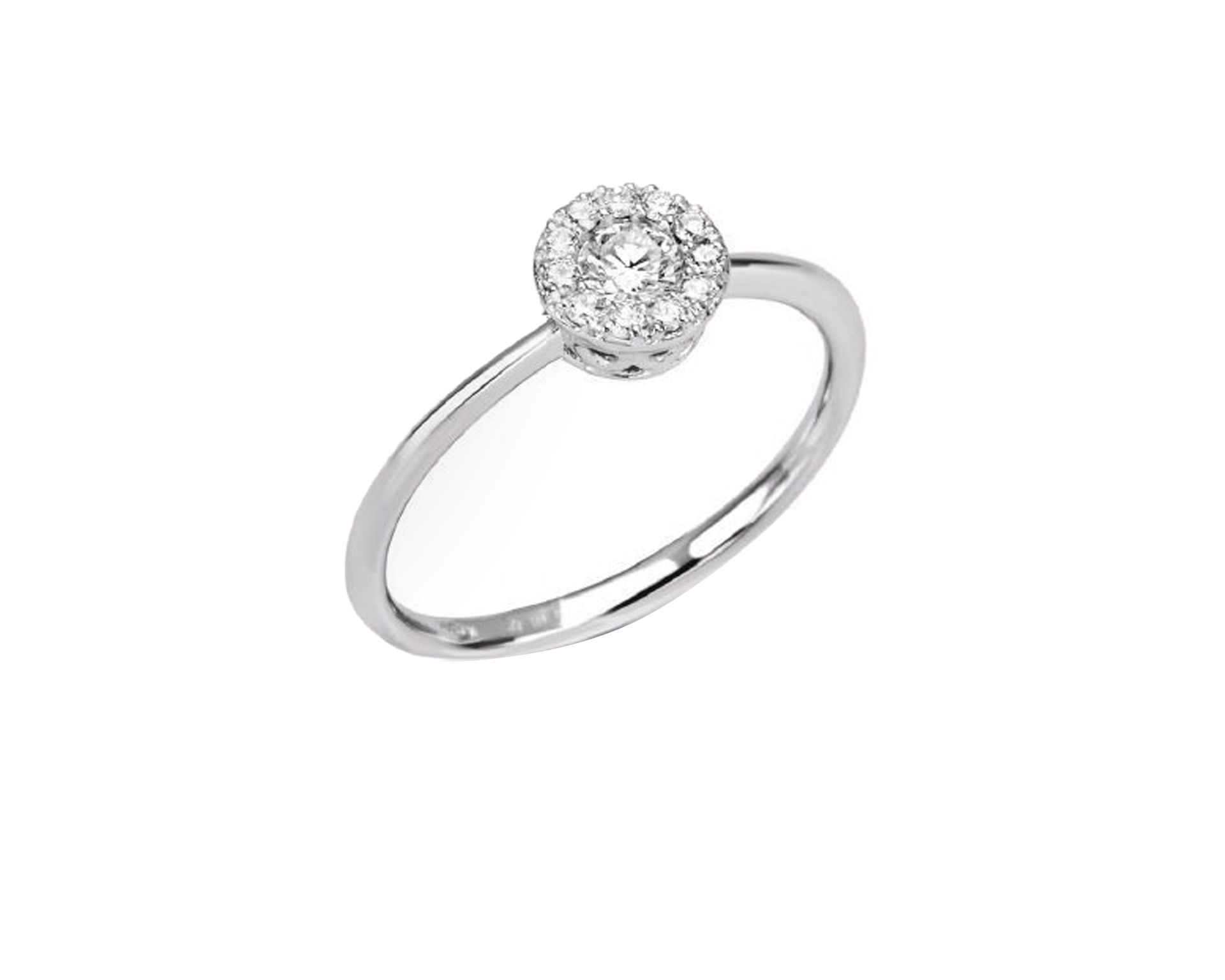 Ring Gold 750 With Diamonds Selezione Zanolli