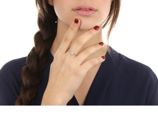 Ring Gold 750 With Diamonds Selezione Zanolli
