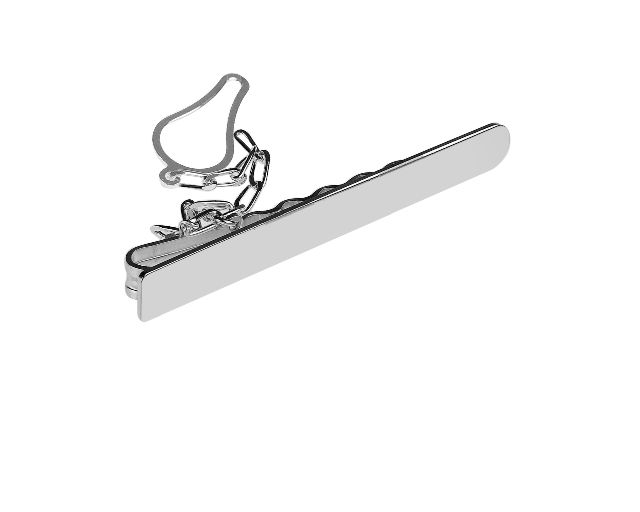 Tie Clip Silver Selezione Zanolli 127062 2vfermacb