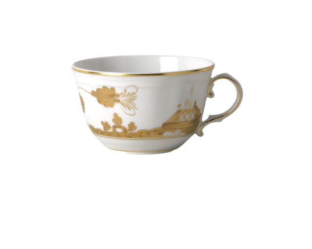 Tea cup oriente italiano aurum porcelain