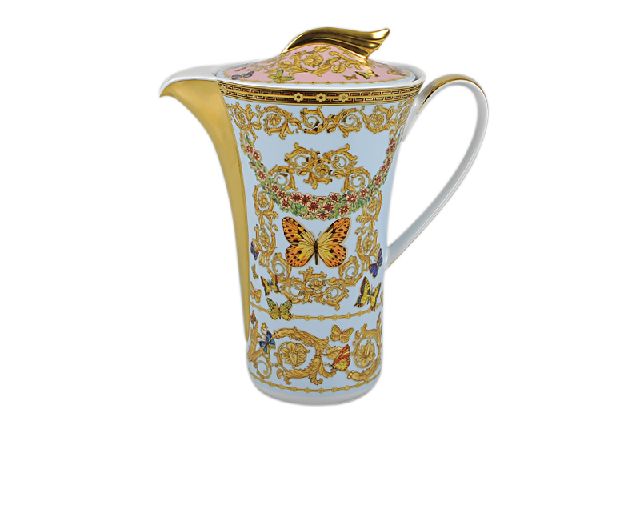 Caffettiera le jardin porcellana