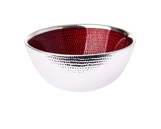 Ciotola decor rosso