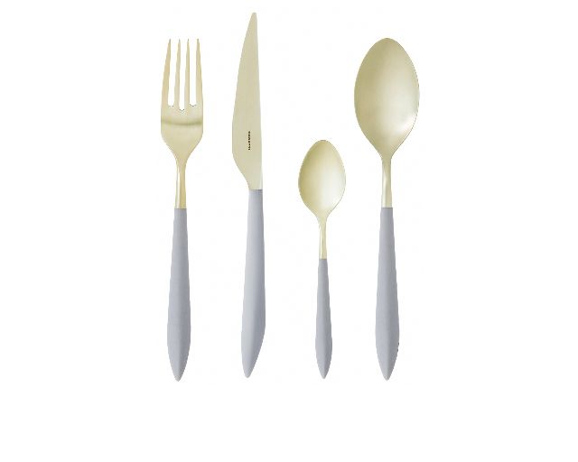 Cutlery Set Ares Steel Grey Bugatti 167596 963asgdg004f004