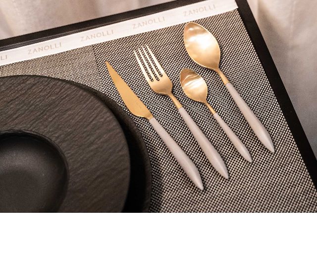 Cutlery Set Ares Steel Grey Bugatti 167596 963asgdg004f004