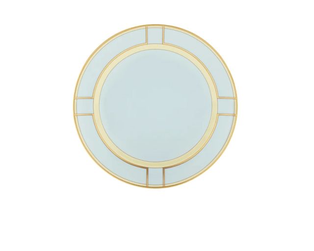 Dessert plate diva porcelain blue
