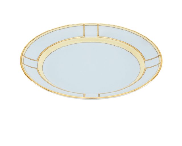 Dessert Plate Diva Porcelain Blue Richard Ginori 183588 F00800pt1100200d03