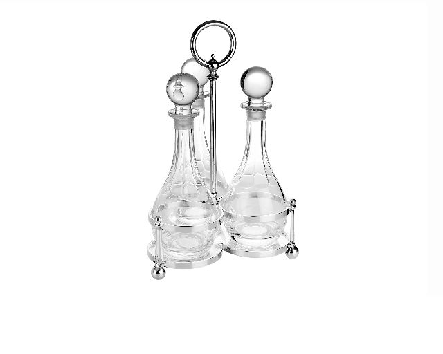 Cruet crystal great britain xx century