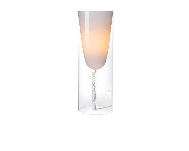 Lampada da tavolo toobe trasparente