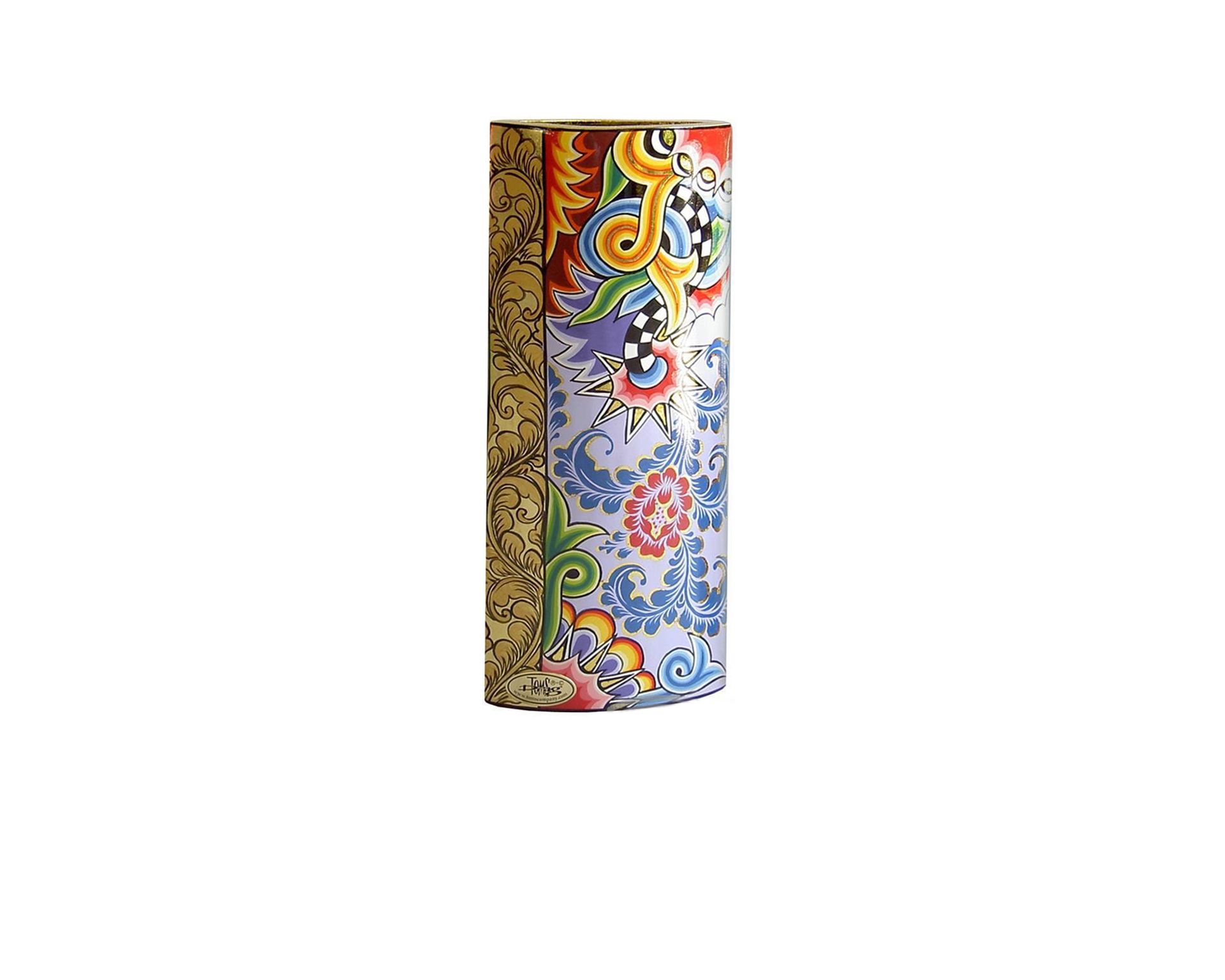Vase M Hand Painted Toms Drag 49341 753td4005
