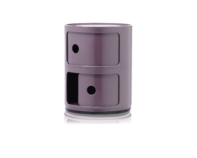 Drawer componibile two elements violet