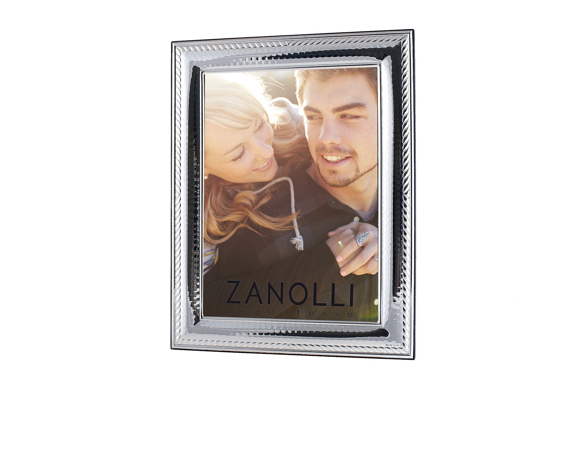 Picture Frame Bilaminated Silver In San Marco Style Selezione Zanolli 13373 445121542l