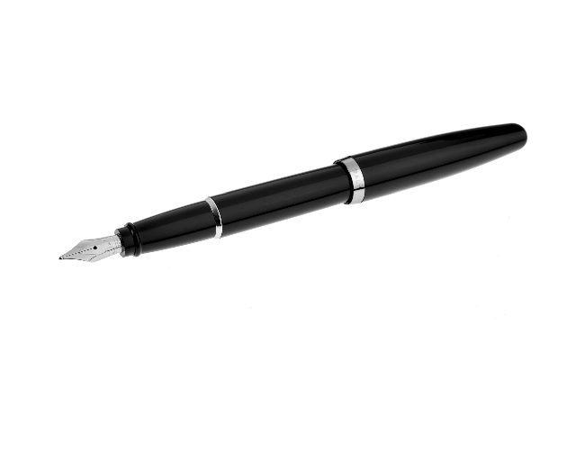 Fountain pen style resin black