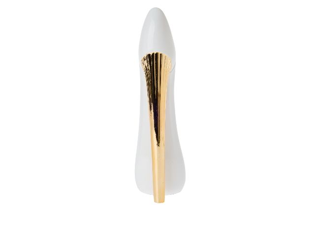 Shoe Vase Glam White With Gold Heel Selezione Zanolli 187907 875pz022bg