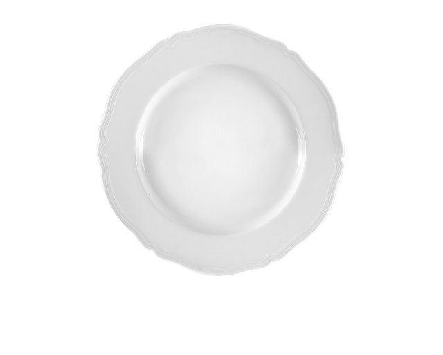 Dessert plate antico doccia porcelain white
