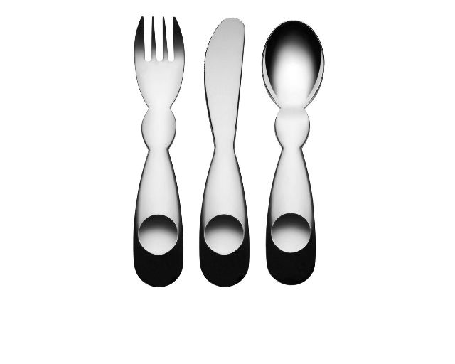Set Posatine Alessini Acciaio 3 Pezzi Alessi 151091 902am41s3