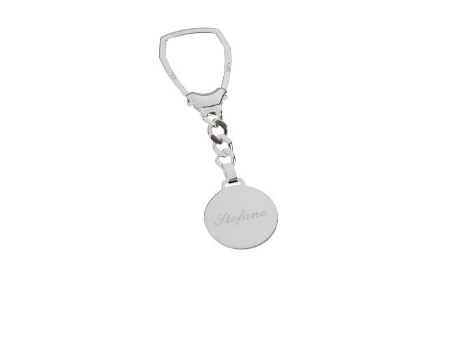 Keychain Football Silver Selezione Zanolli 10582 2v28pc