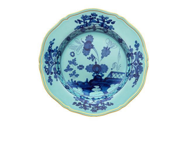 Dinner plate oriente italiano iris porcelain