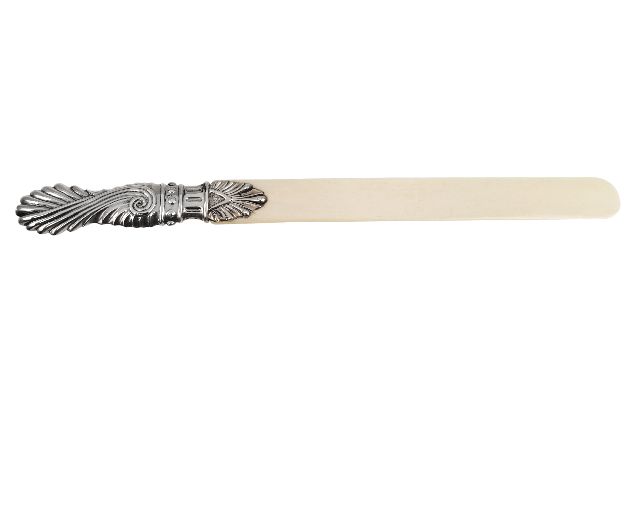 Paper knife silver 50 grammi london (gb) 1890-1891