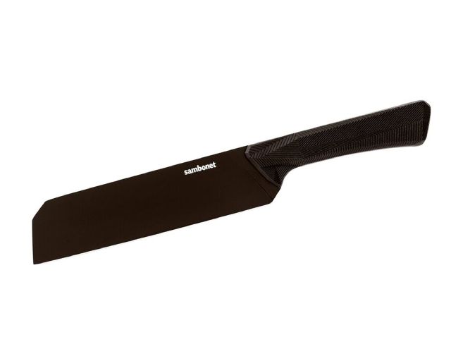 Butcher's sickle black edge steel