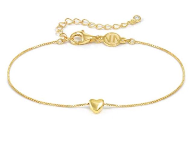Bracelet armonica silver heart