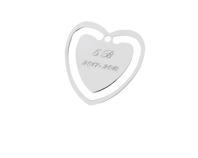 Segnalibro Cuore Argento Selezione Zanolli 10858 2vcuoresl