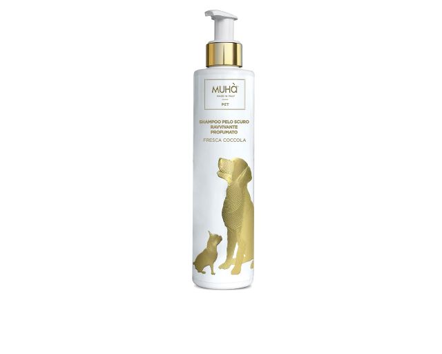 Shampoo pet dark hair fresca coccola