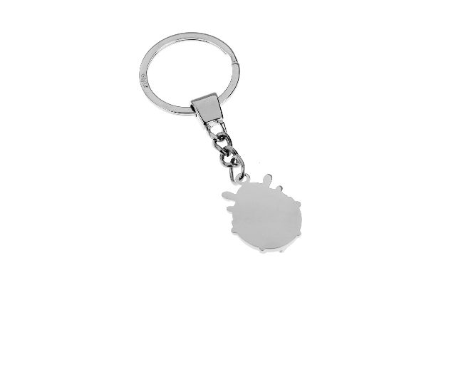 Keyring Light Blue Ladybug Selezione Zanolli