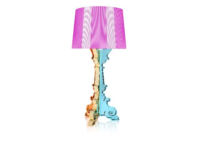 Table Lamp Bourgie Multicolor Fuxia Kartell 148244 90609072x2
