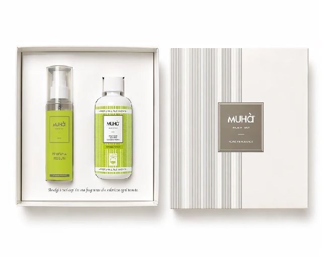 Confezione regalo bucato con spray fitness power