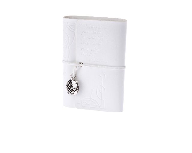 Block notes with globe pendant and box